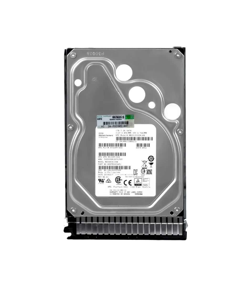 HPE 1TB SATA 6G MIDLINE 7.2K (MB001000GWFWK-RFB) thumbnail