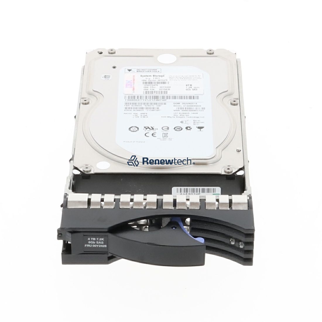 Lenovo IBM 4TB 7.2K 3.5 inch NL HDD (00Y2426) thumbnail