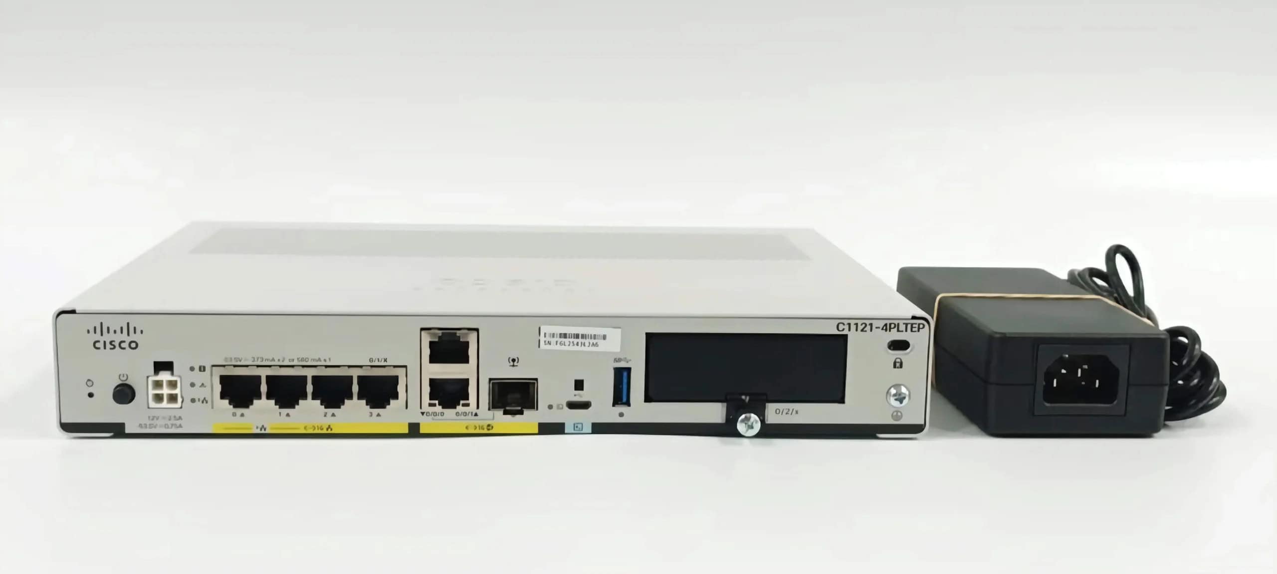 Cisco Refurb/ISR 1100 4P DualGE SFP Router (C1121-4PLTEP-RF) thumbnail