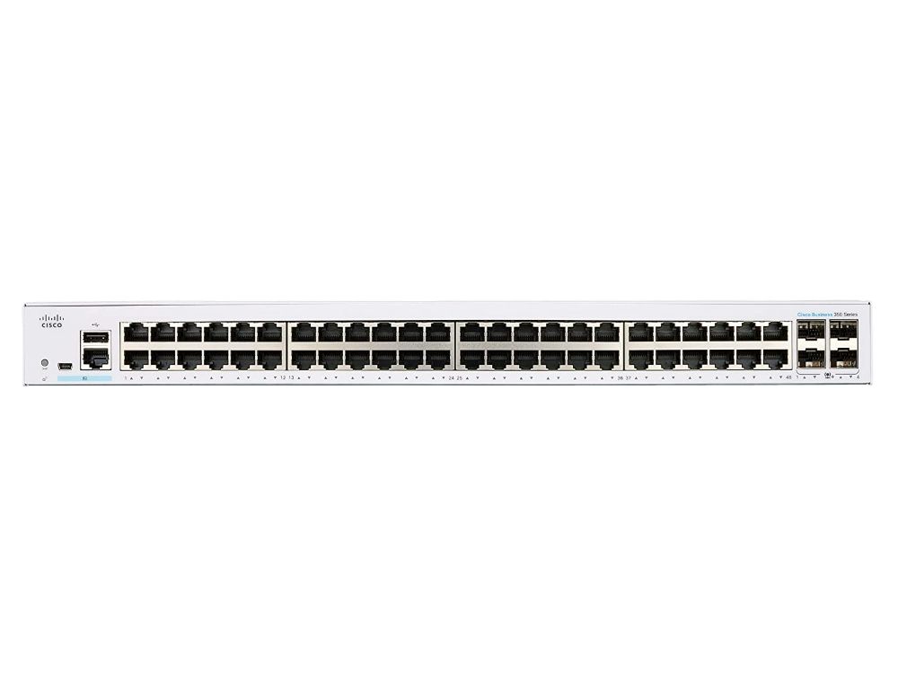 Cisco Refurb/CBS250 Smart 48-port GE PoE 4x1 (CBS250-48P-4GEU-RF) thumbnail