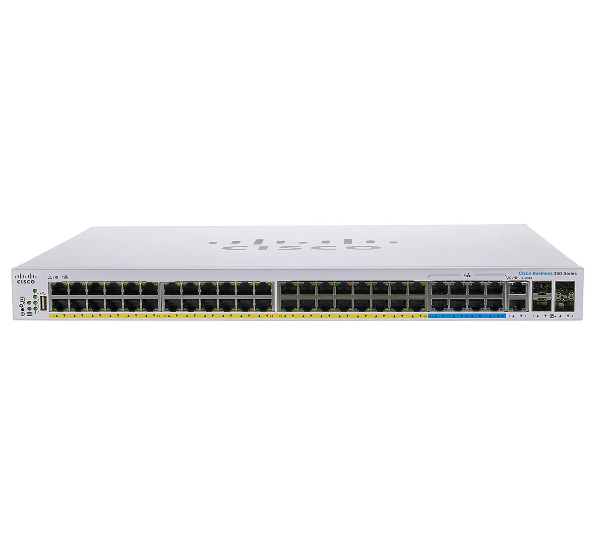 Cisco Refurb/CBS350 Managed 48-port GE PoE 4 (CBS350-48P-4XEU-RF) thumbnail