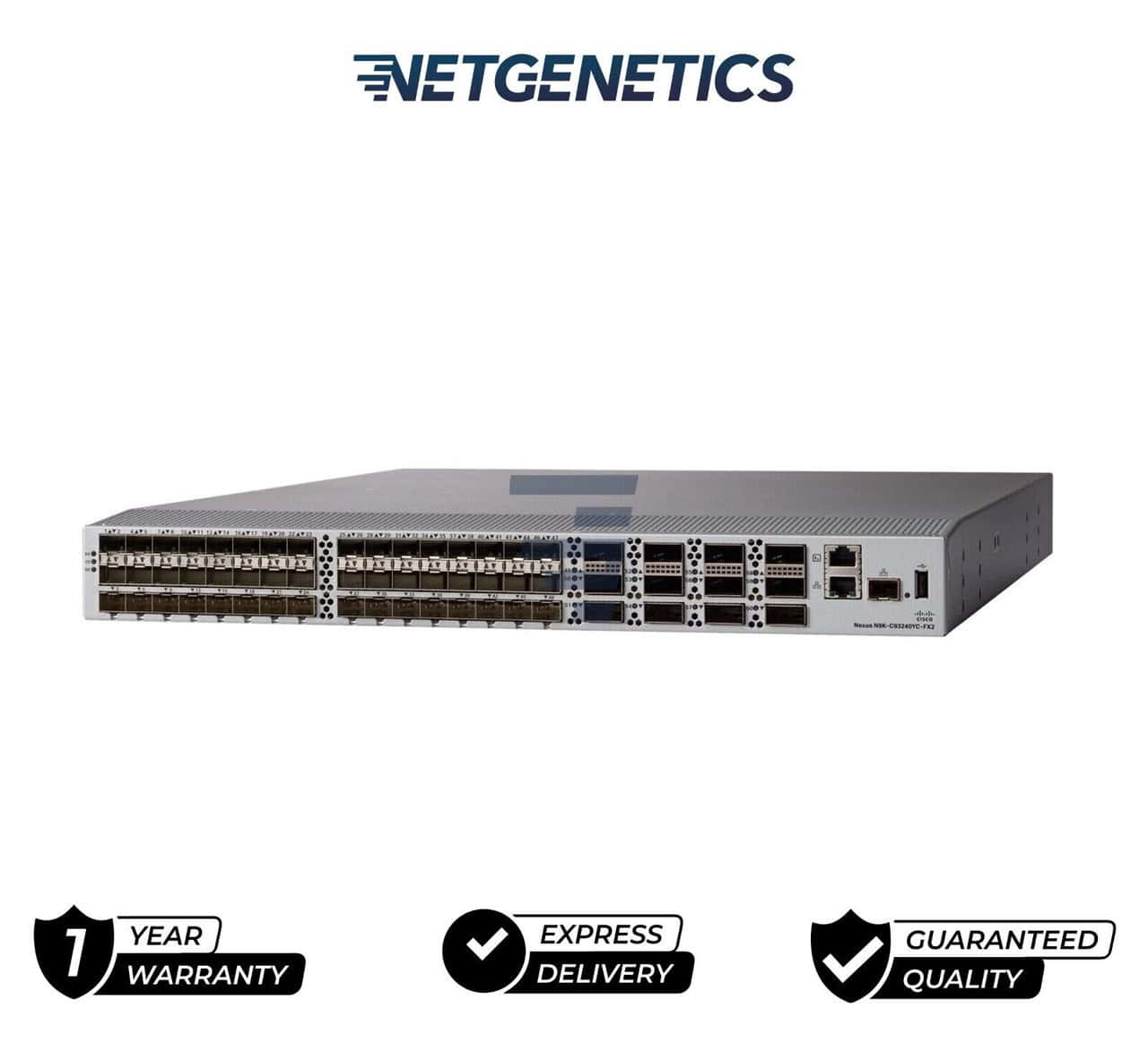Cisco Refurb/Nexus9300 48p 10/25G SFP+12p100G (N9K-C93240YCFX2-RF) thumbnail