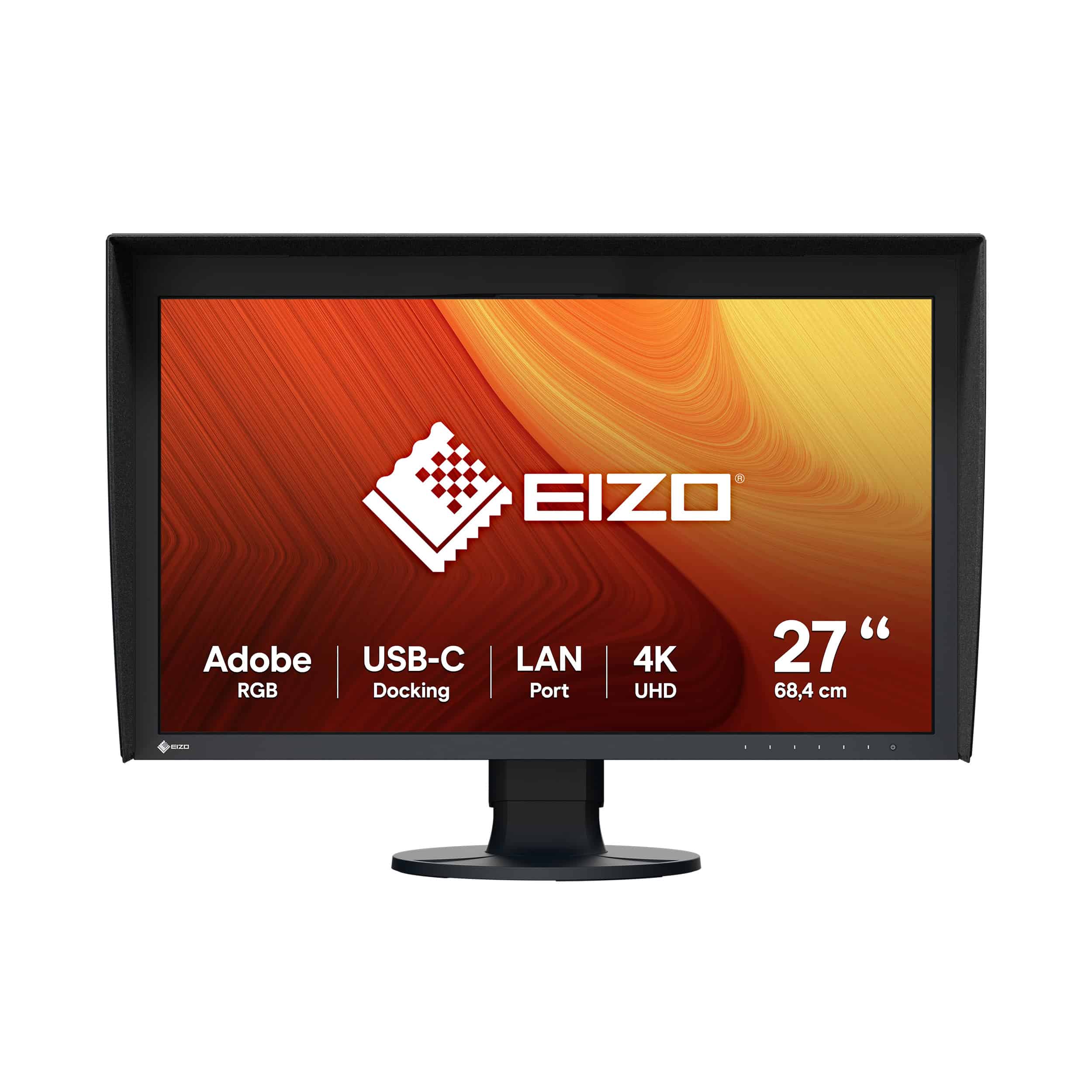 EIZO ColorEdge CG2700X computer monitor 68,6 cm (27") 3840 x 2160 Pixels 4K Ultra HD LCD Zwart (CG2700X-BK) thumbnail