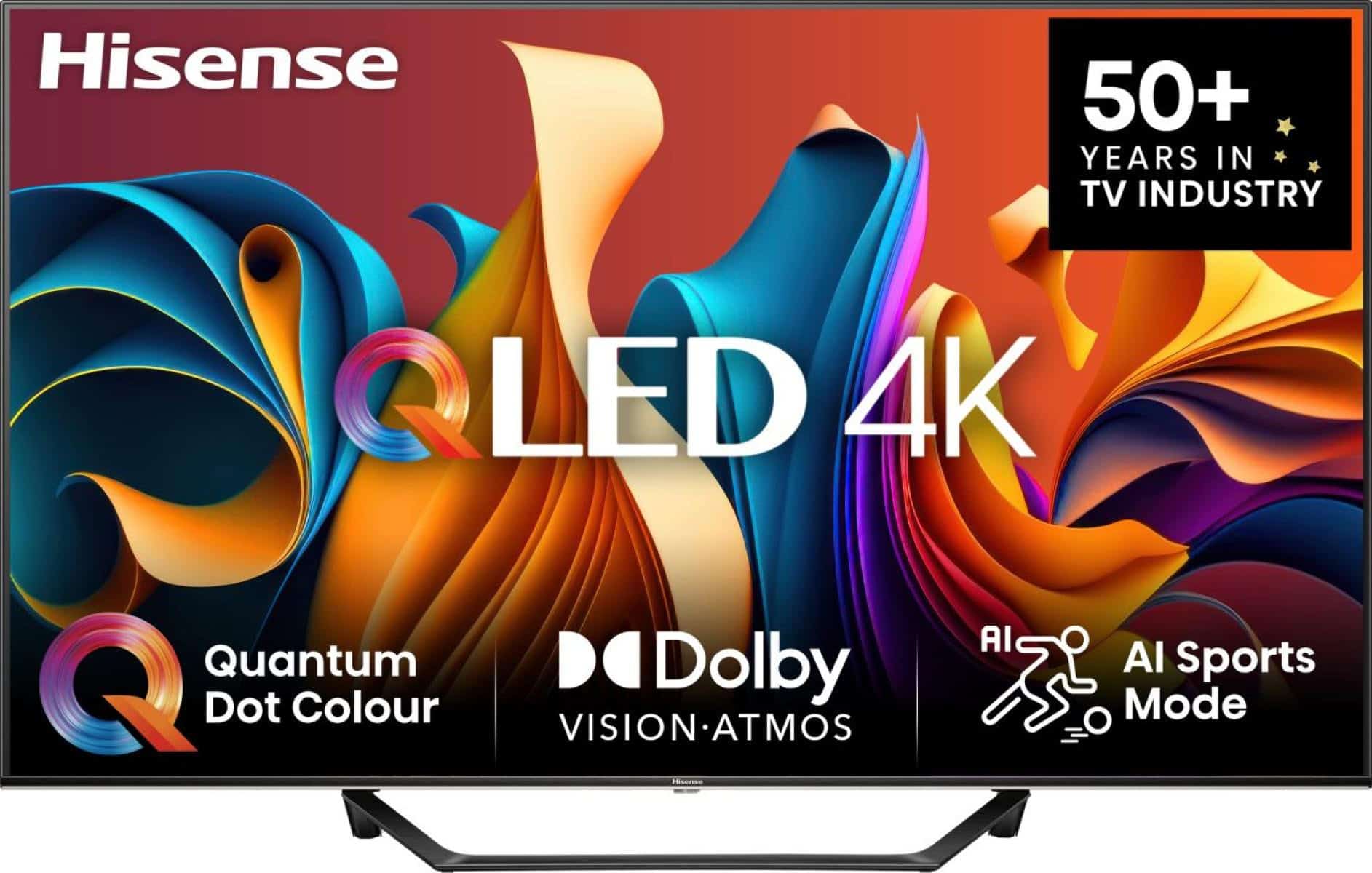 Hisense 55A7NQ 139,7 cm (55") 4K Ultra HD Smart TV Wifi Grijs 275 cd/m² (55A7NQ) thumbnail