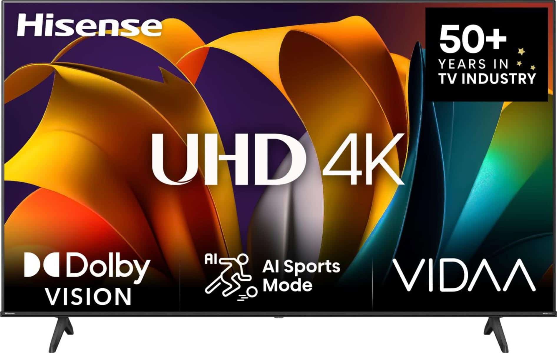 Hisense 65A6N 165,1 cm (65") 4K Ultra HD Smart TV Wifi Zwart 300 cd/m² (65A6N) thumbnail