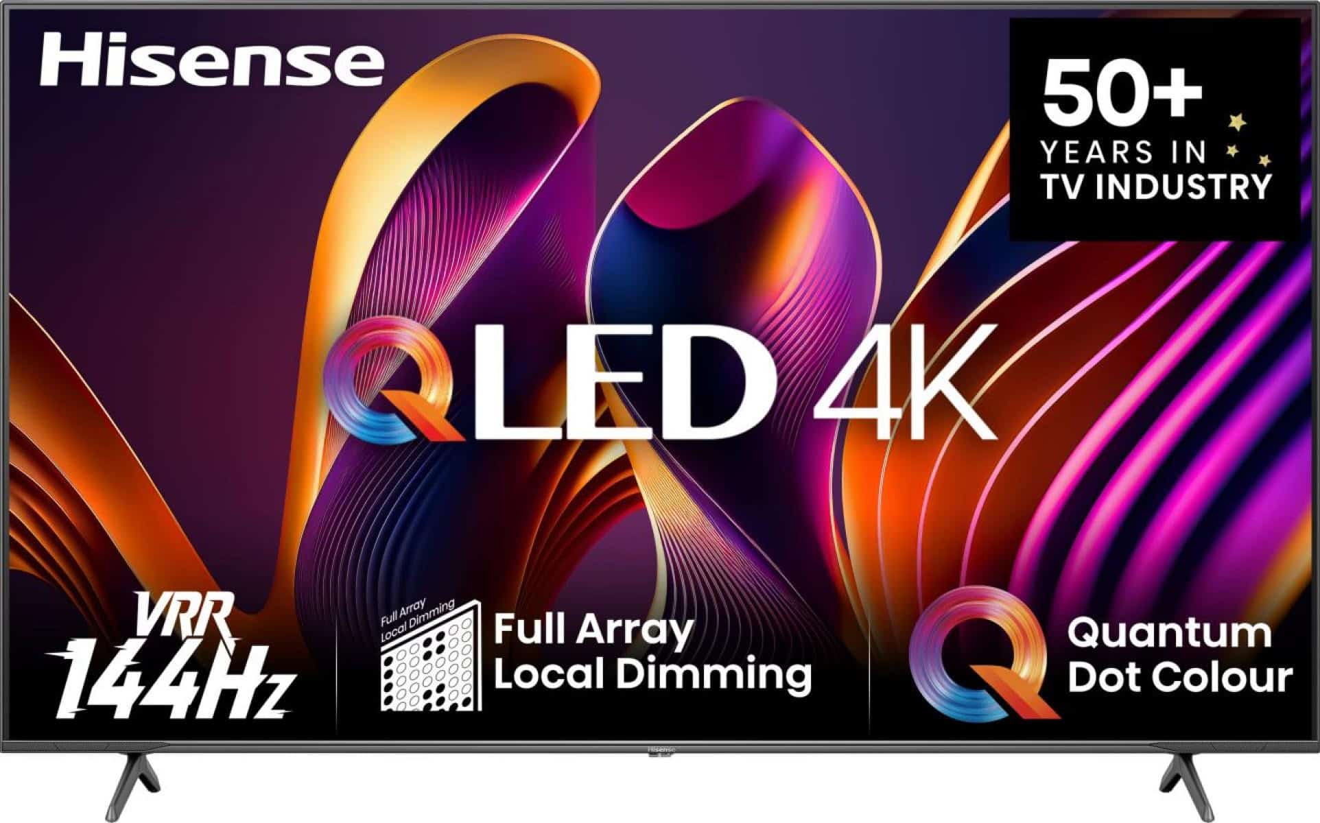 Hisense 65E77NQ PRO 165,1 cm (65") 4K Ultra HD Smart TV Wifi Zwart 450 cd/m² (65E77NQ PRO) thumbnail