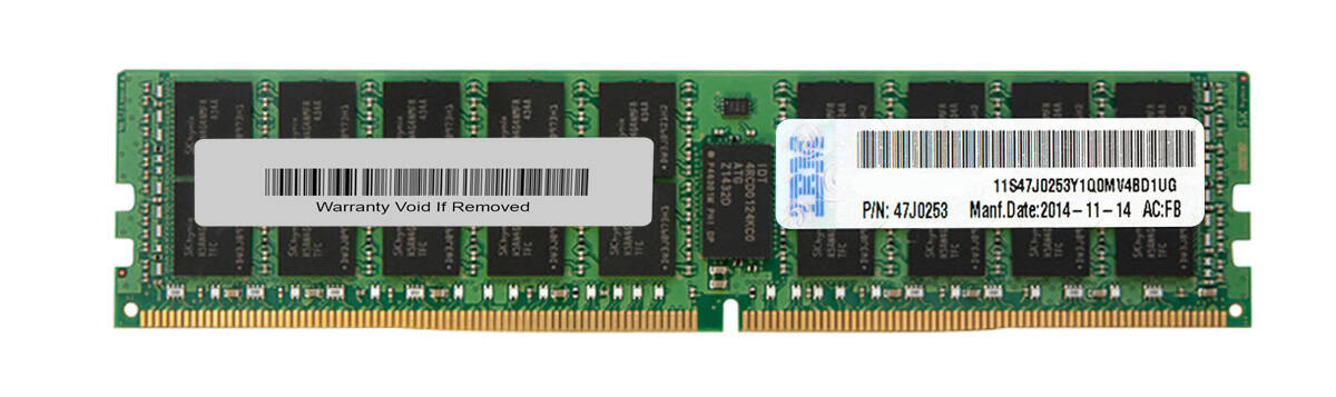 LENOVO 16GB (1*16GB) 2RX4 PC4-17000P-R DDR4-2133MHZ RDIMM (47J0253) thumbnail