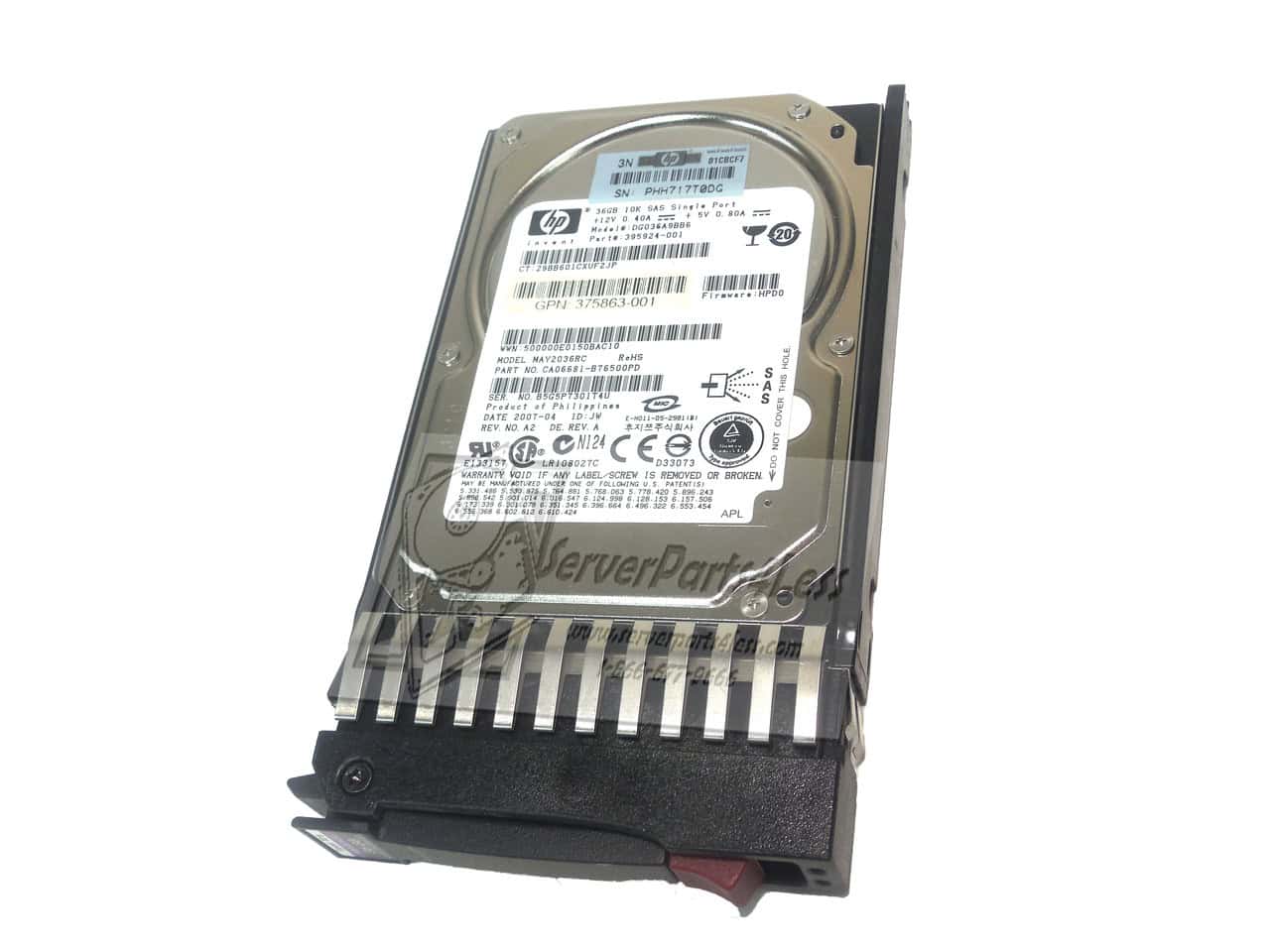 HP 36GB HDD 10000RPM SAS (375859-B21) thumbnail