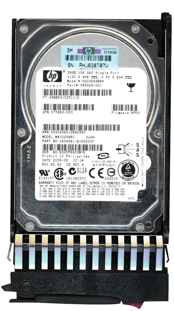 HP 36GB SAS 10.000Rpm 2,5 inch (376596-001) thumbnail