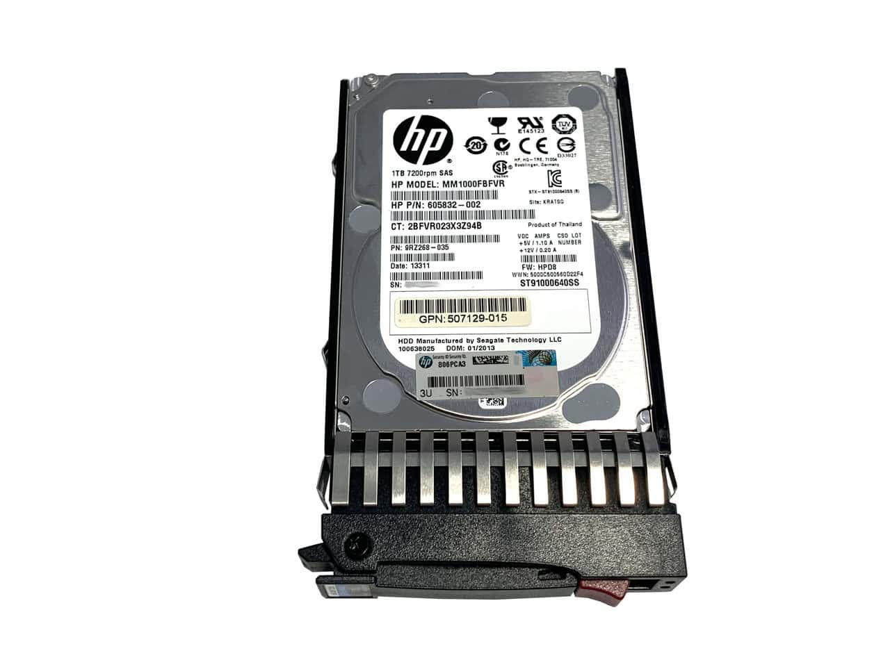 HP 1TB SAS 6G SFF 2,5 (605835-B21) thumbnail