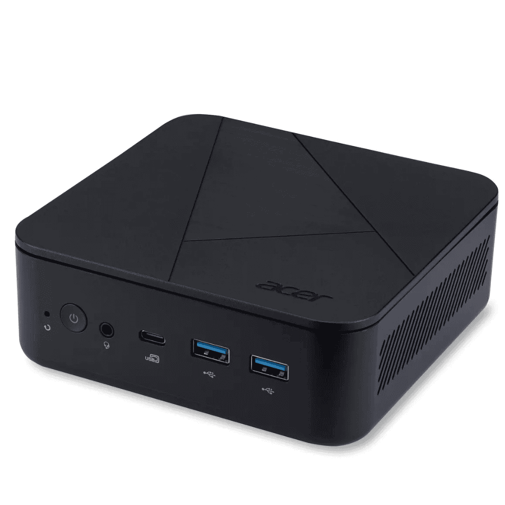 Acer Veriton N2595GT Mini PC I7520 - Intel Core 7 150U - 16GB DDR5 - 512GBPCIe NVMe SSD - Intel Graphics - Wi-Fi 6E AX (2x2) + B (DT.R60EH.001) thumbnail