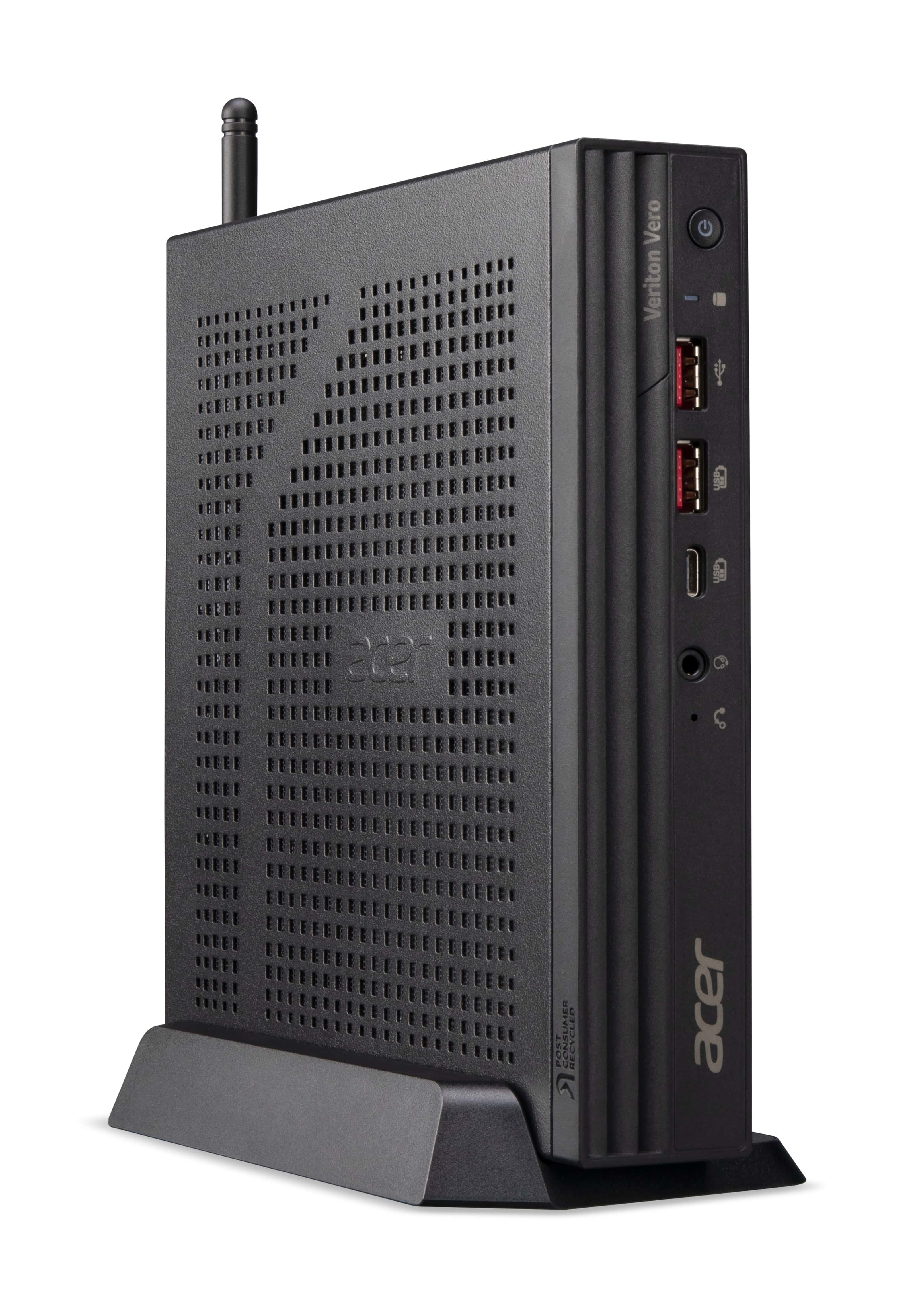 Acer Veriton N4735GT U74516 Pro Mini Intel Core Ultra 7 265T 16 GB DDR5-SDRAM 512 GB SSD Windows 11 Pro MFF Mini PC Zwart (DT.R7LEH.004) thumbnail