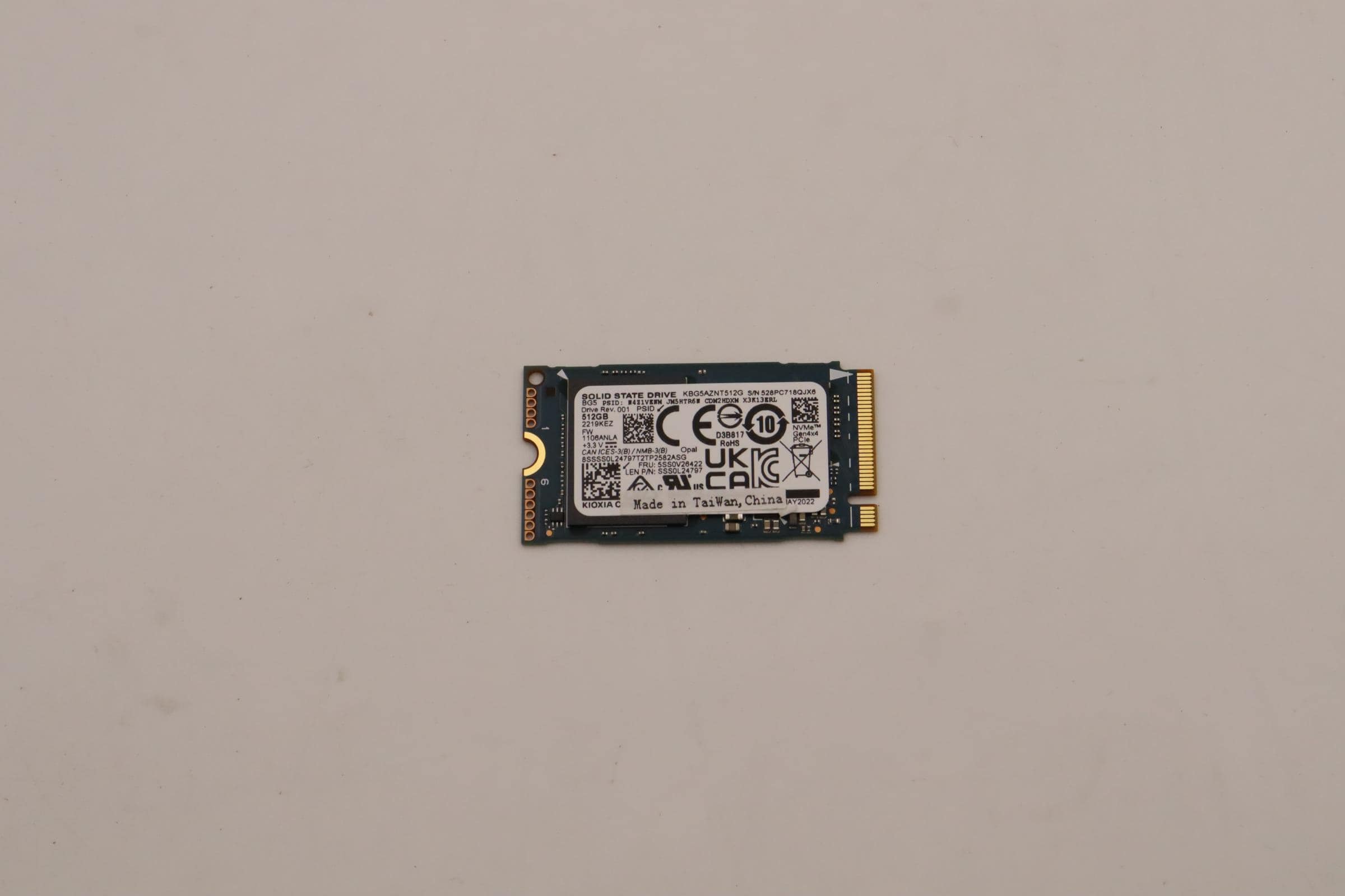 Lenovo SSD 256GB M.2 2242 PCIe4x4 WD OP (5SS0V26460) (5SS0V26460) thumbnail