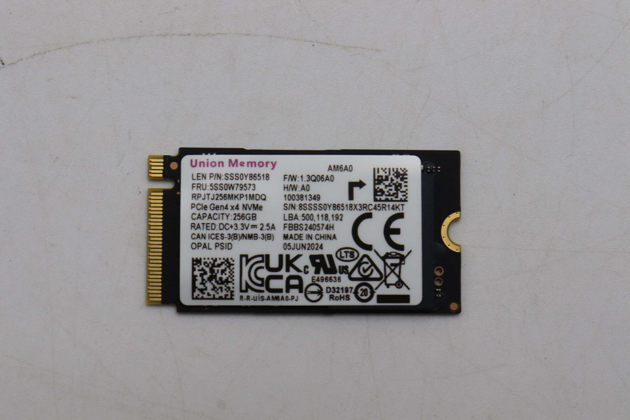 Lenovo SSD_ASM P (5SS1P71466) (5SS1P71466) thumbnail