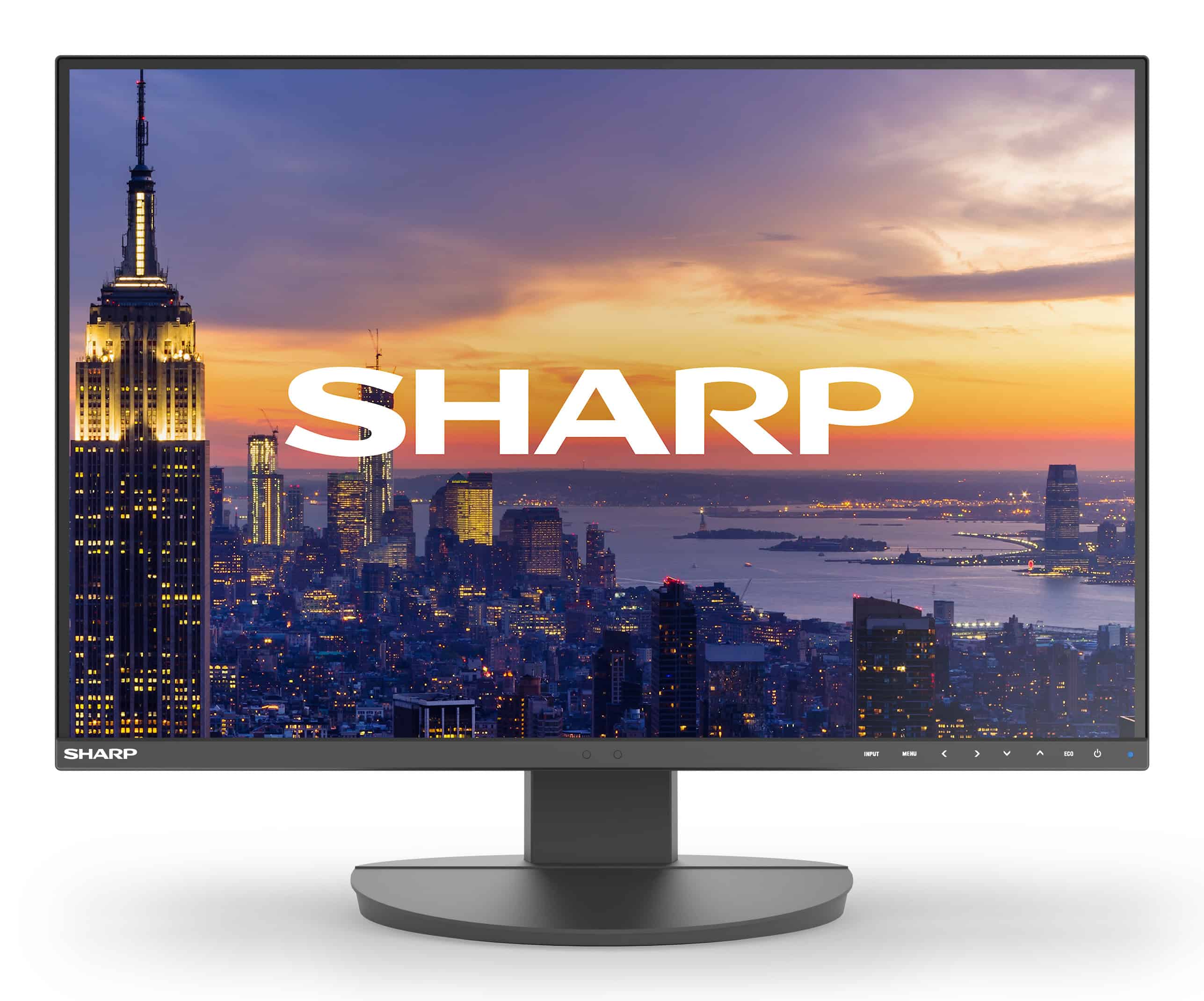 Sharp MultiSync EA242W computer monitor 61 cm (24") 1920 x 1200 Pixels Full HD LCD Zwart (DDEA242W) thumbnail