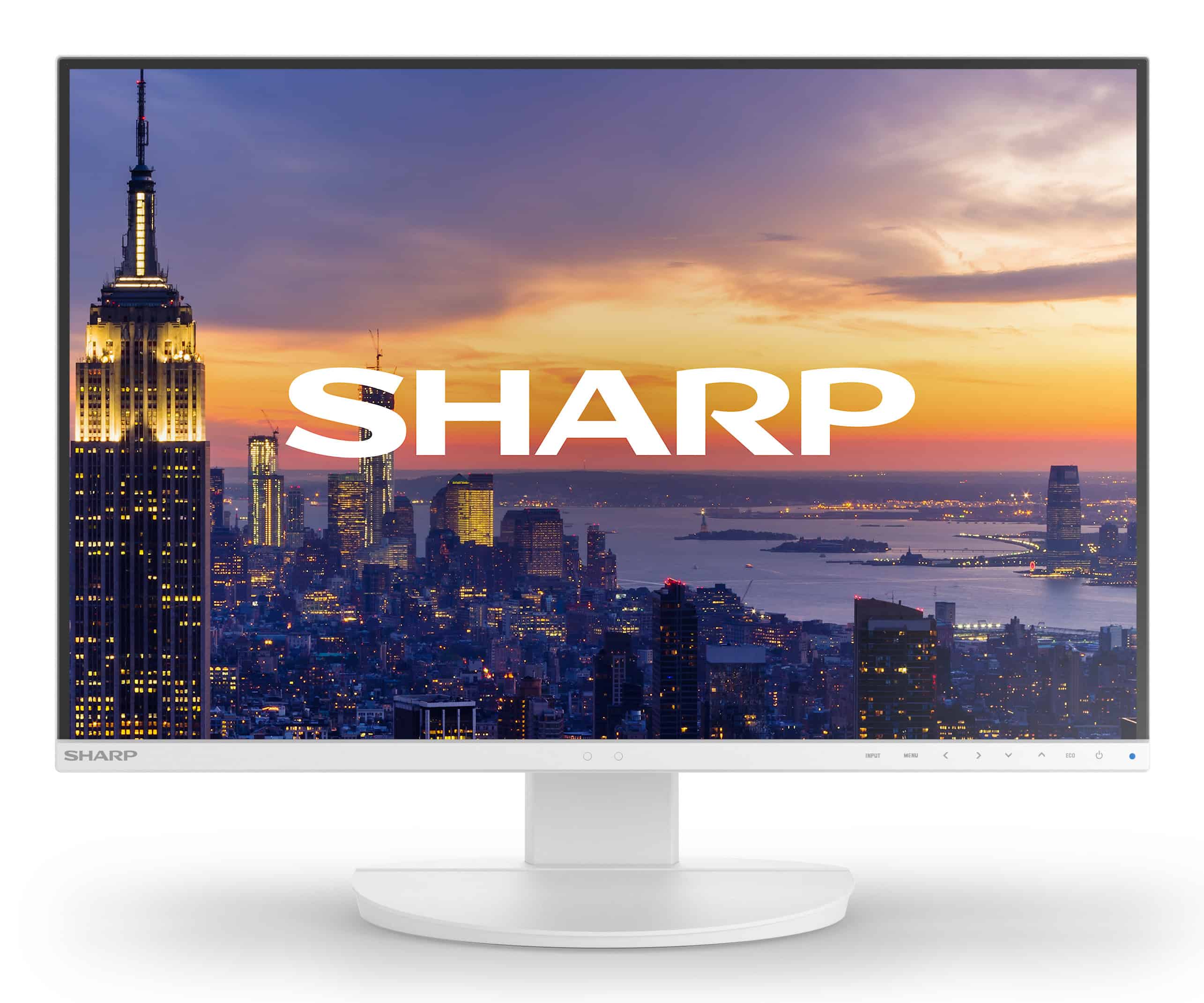 Sharp MultiSync EA242W computer monitor 61 cm (24") 1920 x 1200 Pixels Full HD LCD Wit (DDEA242WW) thumbnail