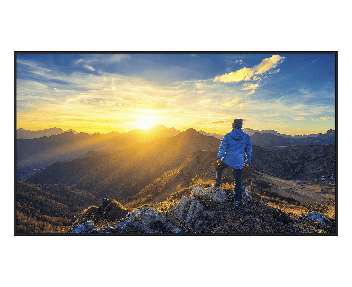 Sharp PN-E439 Digitale signage flatscreen 109,2 cm (43") LCD 350 cd/m² 4K Ultra HD Zwart 16/7 (PNE439) thumbnail