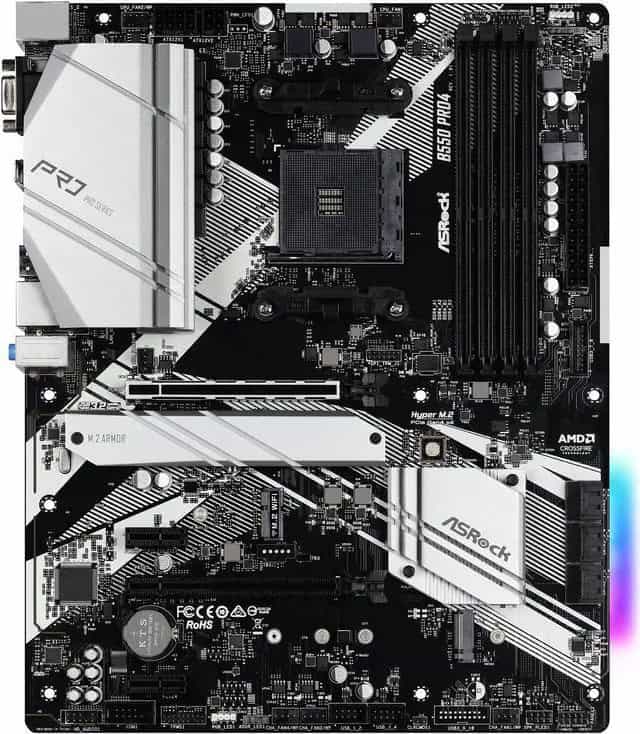 ASRock B550 PRO4 Motherboard (B550 PRO4) thumbnail