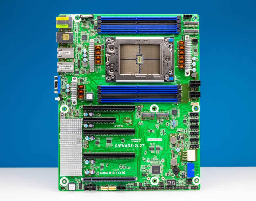 ASRock Mainboard SIENAD8-2L2T ATX Sockel SP6 Single (SIENAD8-2L2T) thumbnail