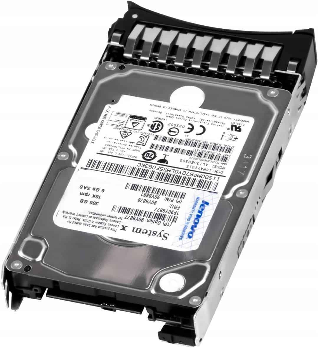 Lenovo 300GB 10K 6Gbps SAS 2.5in SFF G2HS HDD (90Y8879) thumbnail