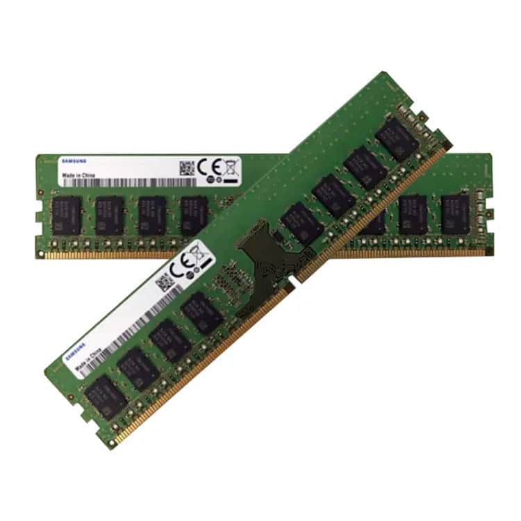 SAMSUNG 16GB (1*16GB) 2RX8 PC4-23400Y-U DDR4-2933MHZ UDIMM (M378A2K43DB1-CVF) thumbnail