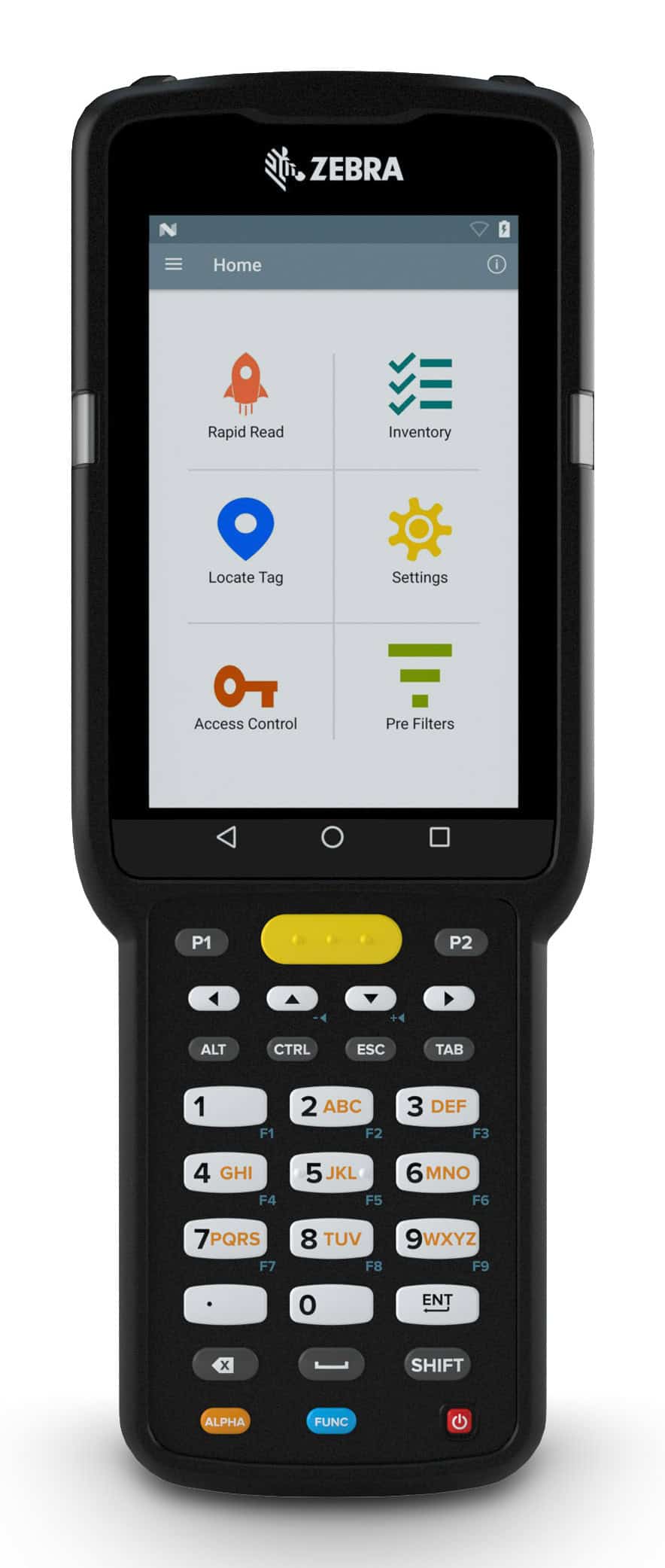 Zebra MC3390xR PDA 10,2 cm (4") 800 x 480 Pixels Touchscreen 769 g Zwart (MC339U-GE4EG4EU) thumbnail