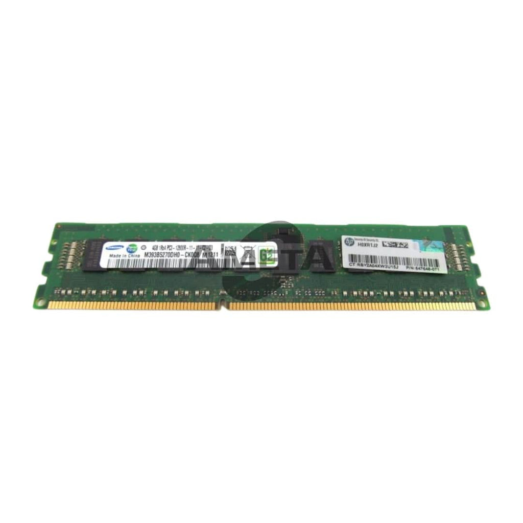 HP Dimm 4Gb Pc3 12800R 512Mx4 Ipl (664689-001-RFB) thumbnail