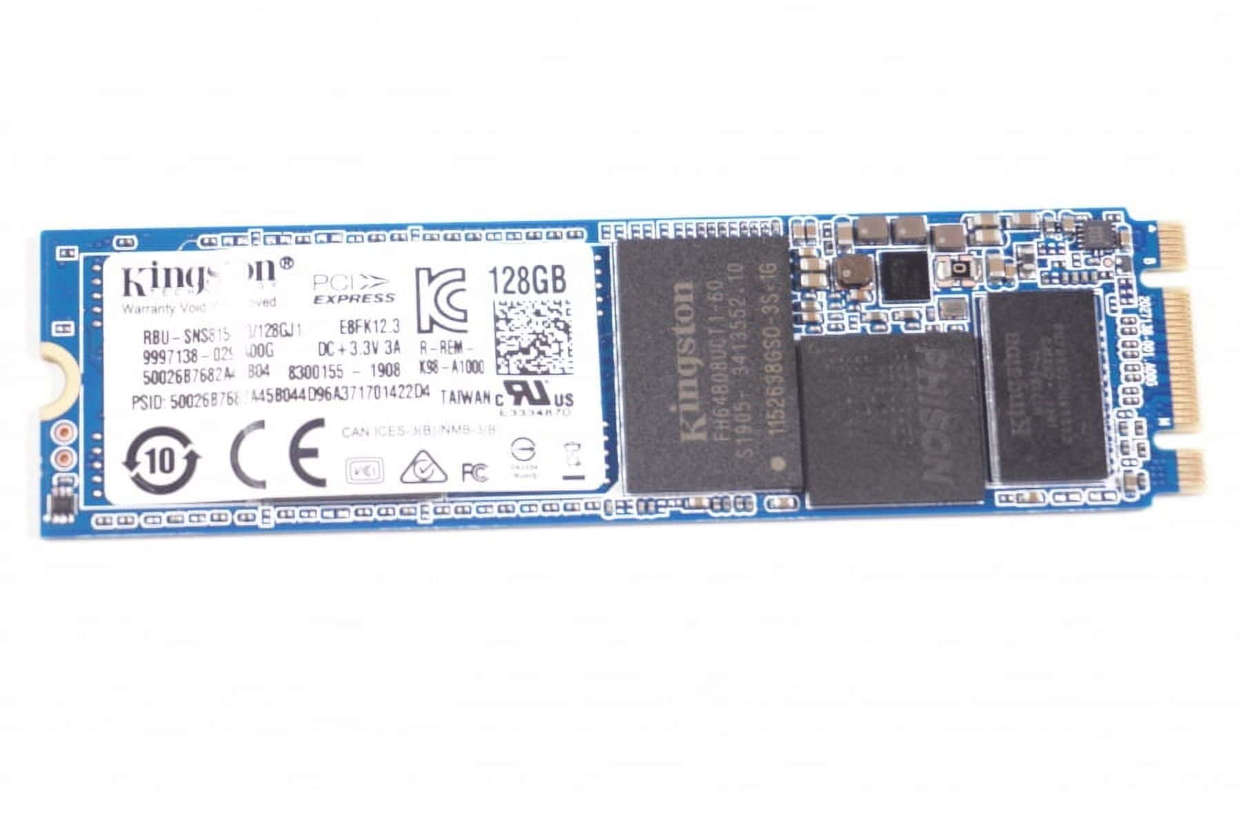 Kingston M.2 128GB Kingston NVMe Type 2280 (RBU-SNS8154P3/128GJ1 / DM8PDP3) thumbnail