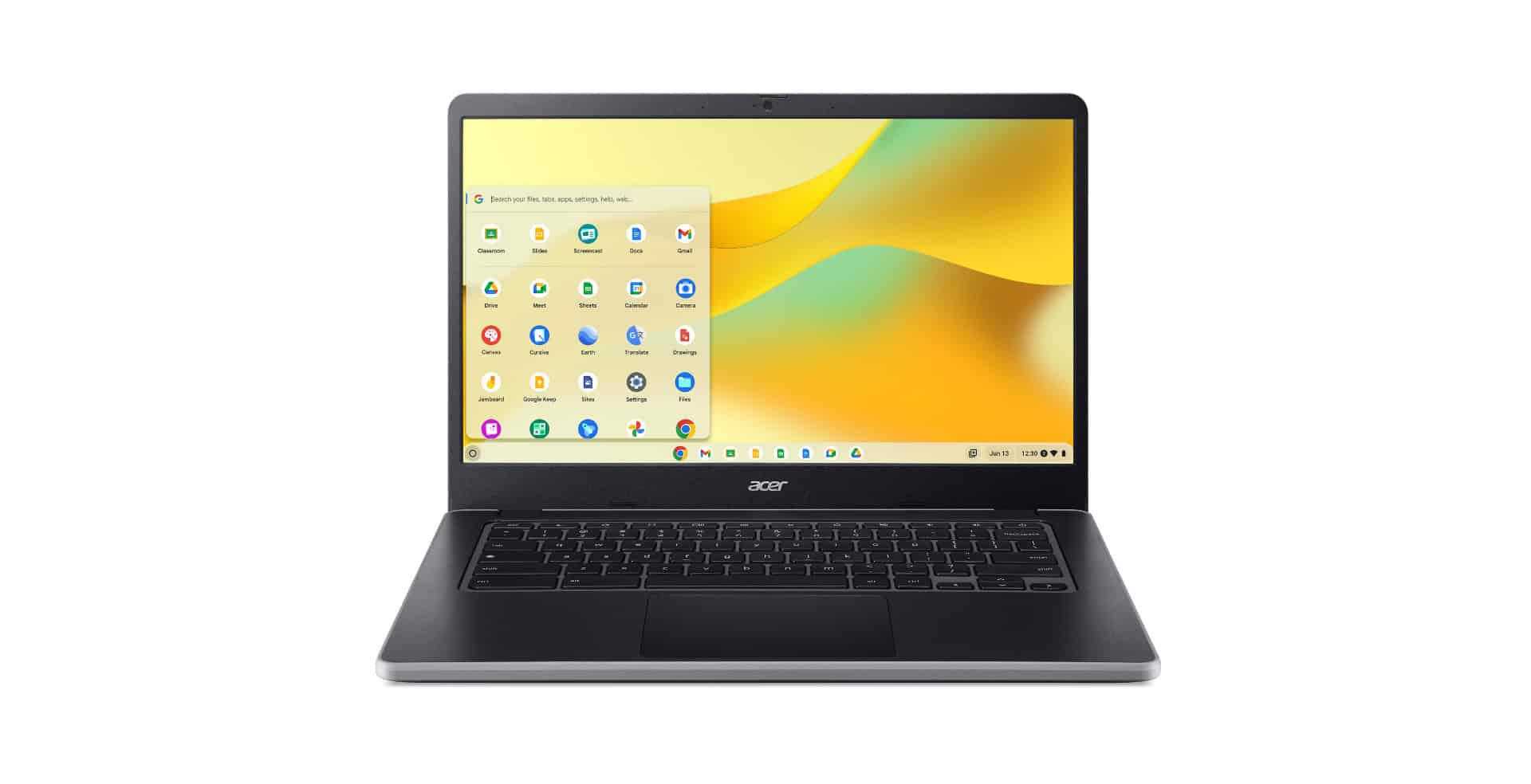 Acer Chromebook 314 C936T-TCO-C476 Intel® N N100 35,6 cm (14") Touchscreen Full HD 8 GB LPDDR5-SDRAM 64 GB eMMC Wi-Fi 6E (802.11ax) ChromeOS Nederlands Zwart (NX.KNPEH.001) thumbnail