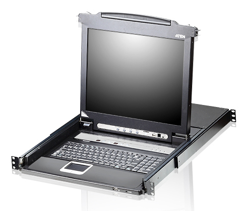 ATEN CL5708M KVM-switch Rack-montage Zwart (CL5708M-FR) thumbnail