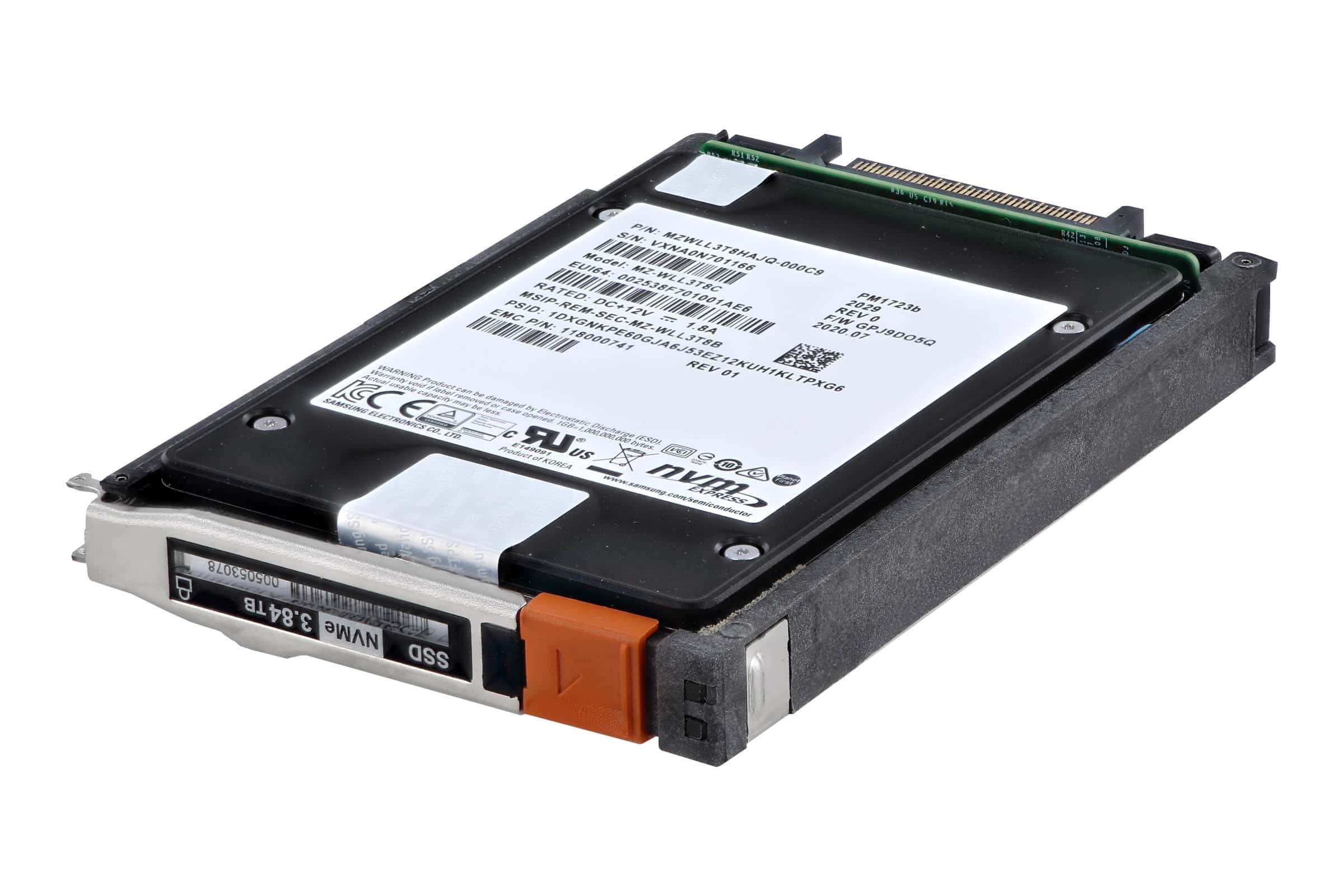 Dell EMC 3.84TB SSD 2.5 NVMe (005053078-RFB) thumbnail
