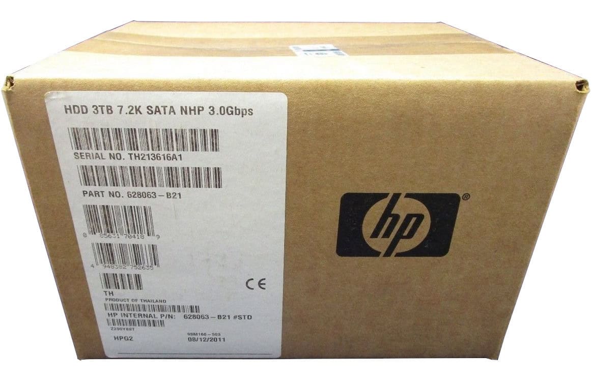 HP 3Tb Sata 7,200Rpm (628181-001) thumbnail