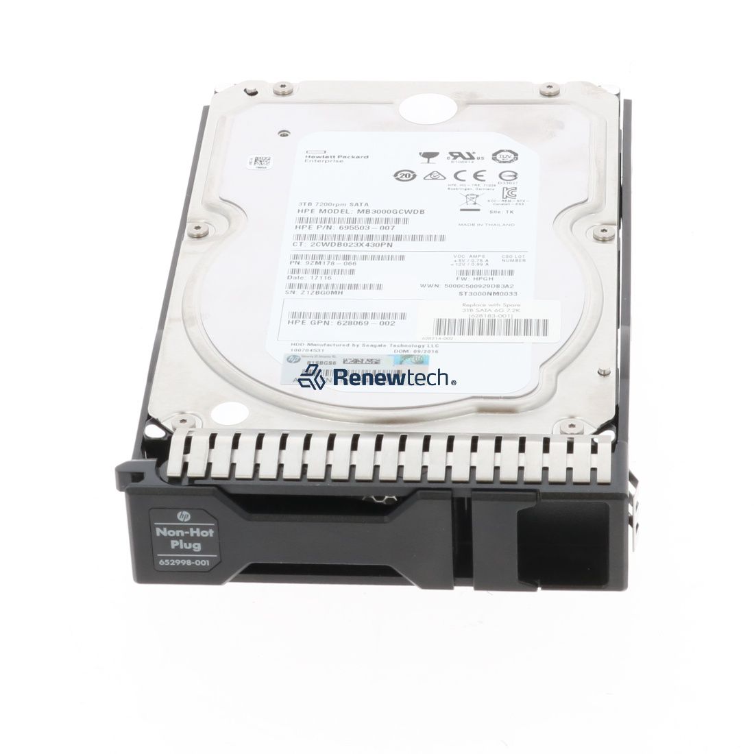 HP 3Tb 7.2K RPM SATA (628183-001) thumbnail