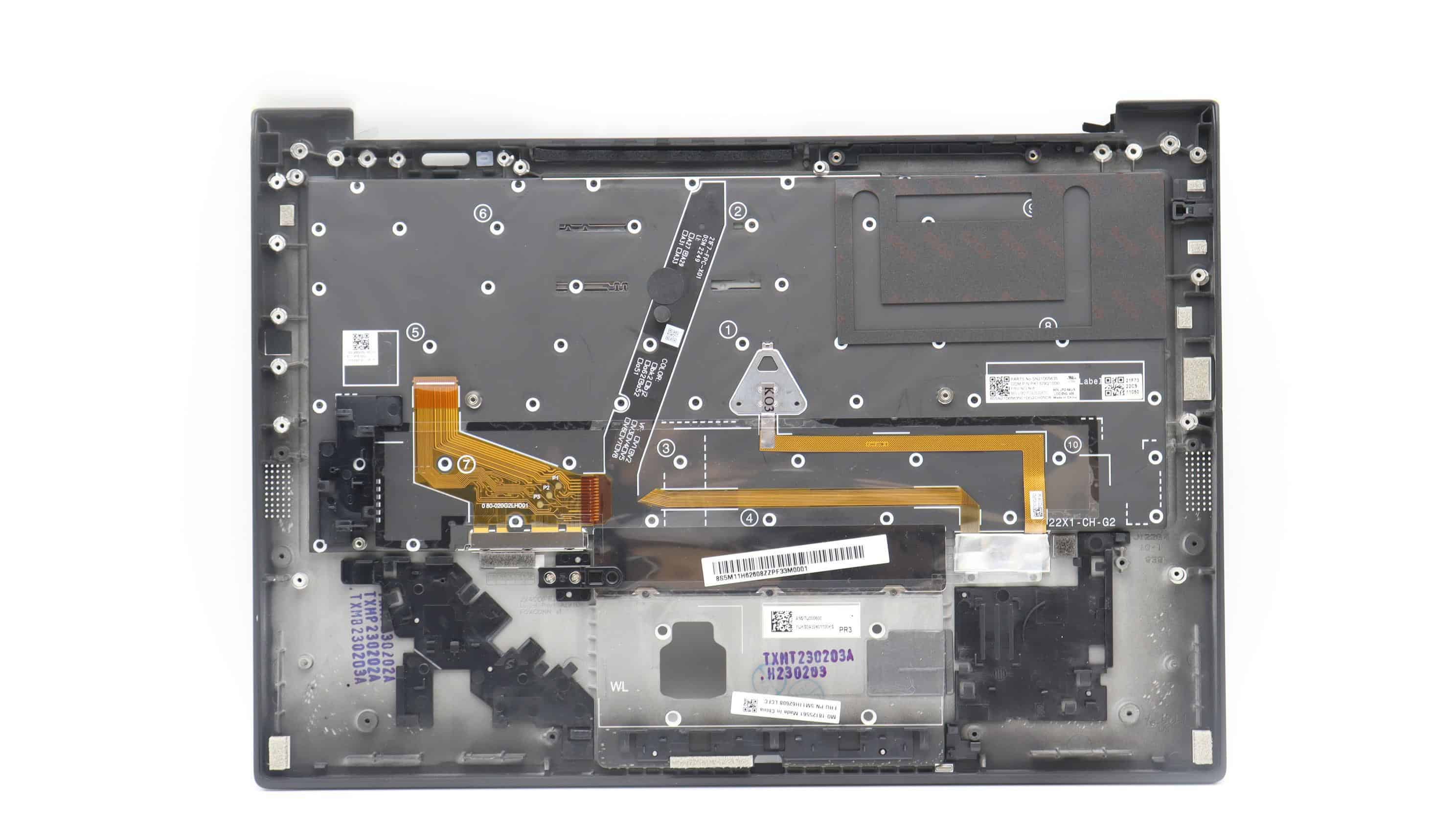 Lenovo 5M11H62772 laptop reserve-onderdeel Cover + keyboard (5M11H62772) thumbnail