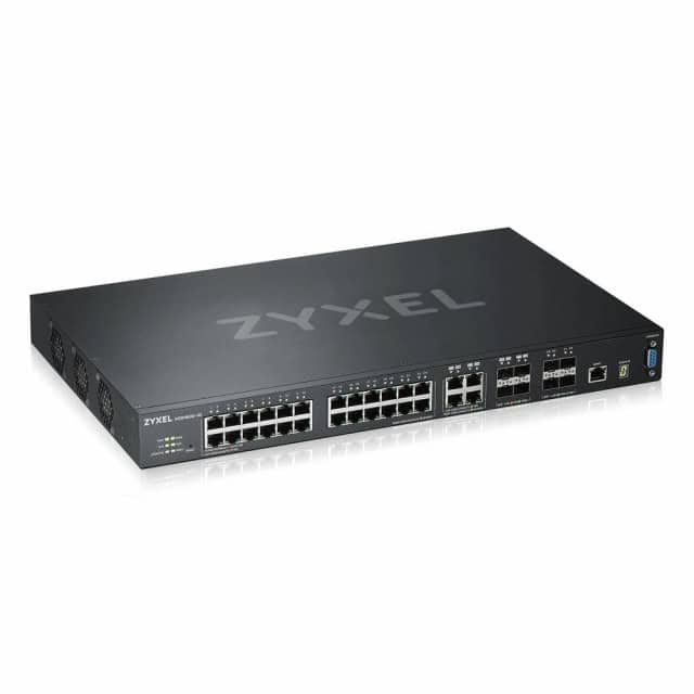 Zyxel XGS4600-52F Gigabit 52-Port Managed Glasfaser Switch (48 SFP, 4x SFP+, Auto-MDI/MDIX) (XGS4600-52F) thumbnail