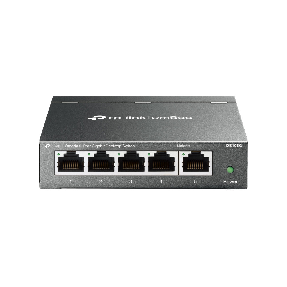 TP-LINK OMADA 5-PORT 2.5G MULTI-GIGABIT DESKTOP SWITCH (DS105G-M2) thumbnail