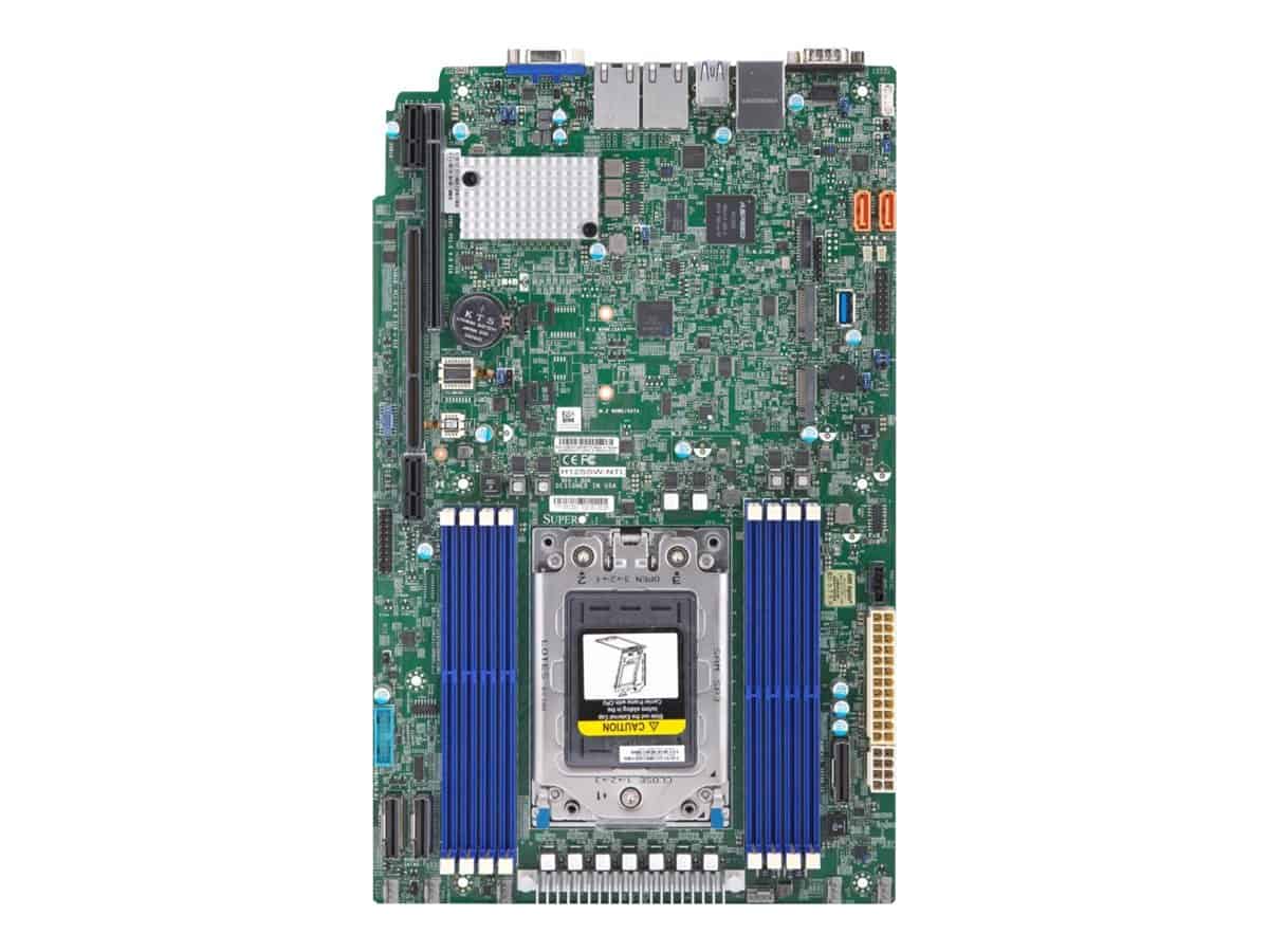 Super Micro Supermicro MBD-H12SSW-IN-B H12 AMD UP platform withEPYC SP3 Rome CPU,SoC,8DIMM DDR4 (MBD-H12SSW-IN-B) thumbnail