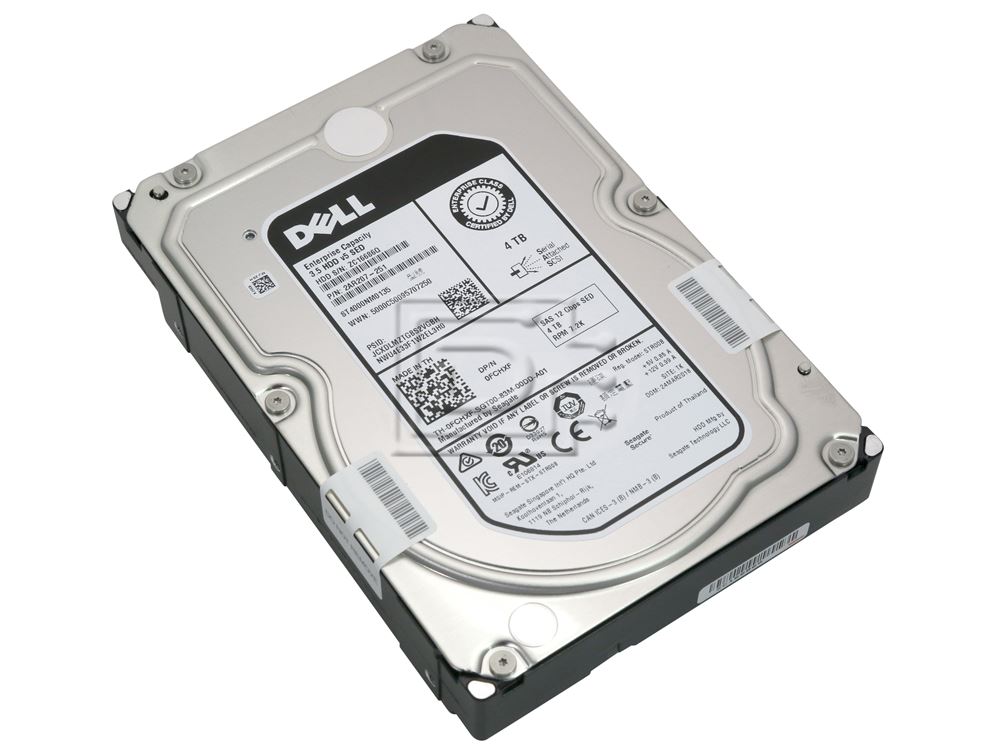 Dell HD 4T SAS12 7.2 3.5 FIPS S E/C (FCHXF-RFB) thumbnail