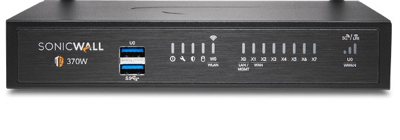 SonicWall TZ370 firewall (hardware) 3000 Mbit/s (02-SSC-8058) thumbnail