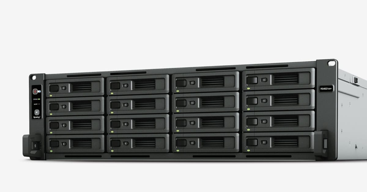 Synology NAS RS4826xs+ 12bay 19 XeonCPU 16GB RAM (RS4826XS+) thumbnail