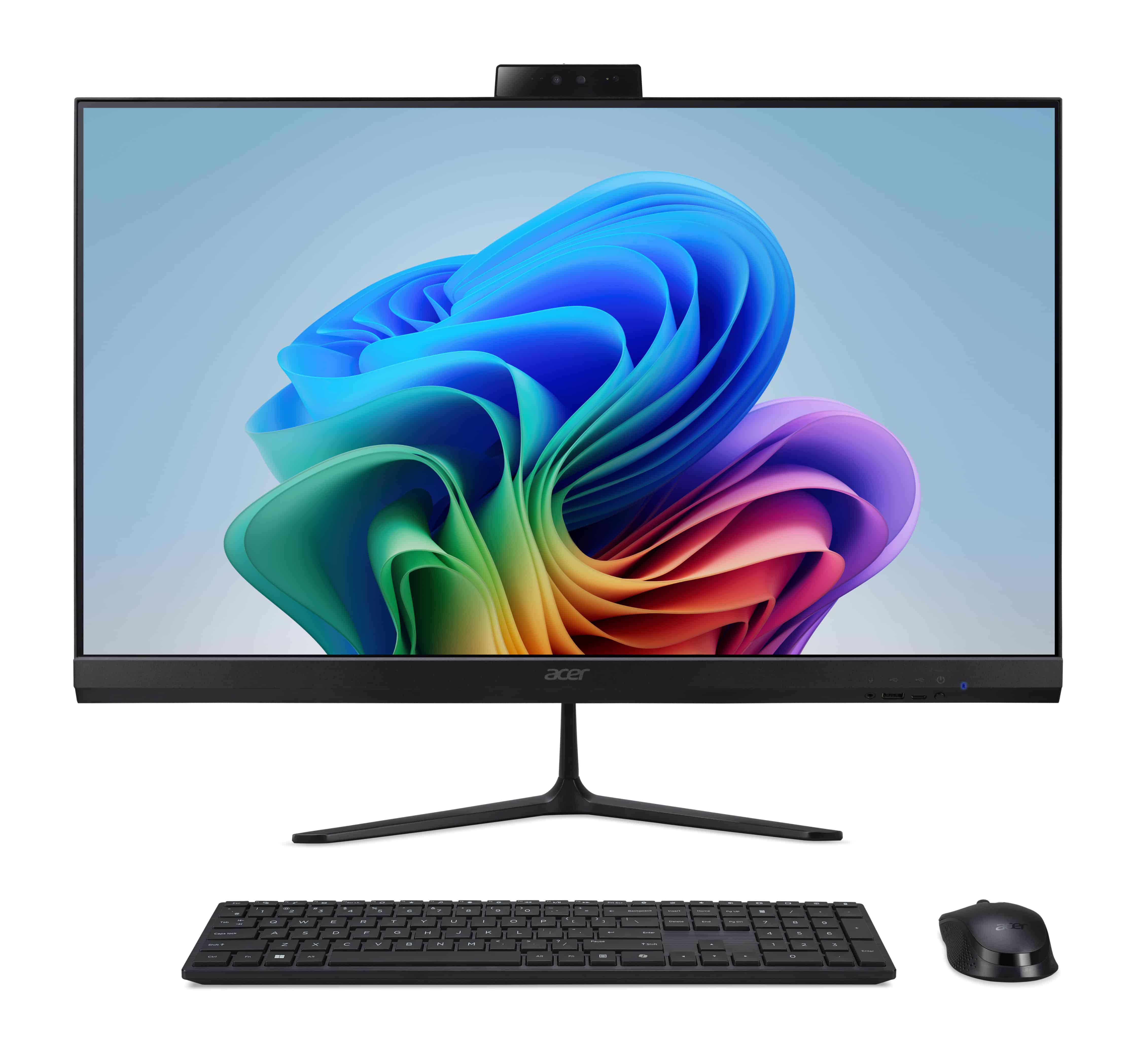 Acer Aspire C27B AI AR5034 NL Copilot+ PC AMD Ryzen AI 5 340 68,6 cm (27") 1920 x 1080 Pixels Alles-in-één-pc 16 GB DDR4-SDRAM 1 TB SSD Windows 11 Home Wi-Fi 6E (802.11ax) Zwart (DQ.BQPEH.002) thumbnail