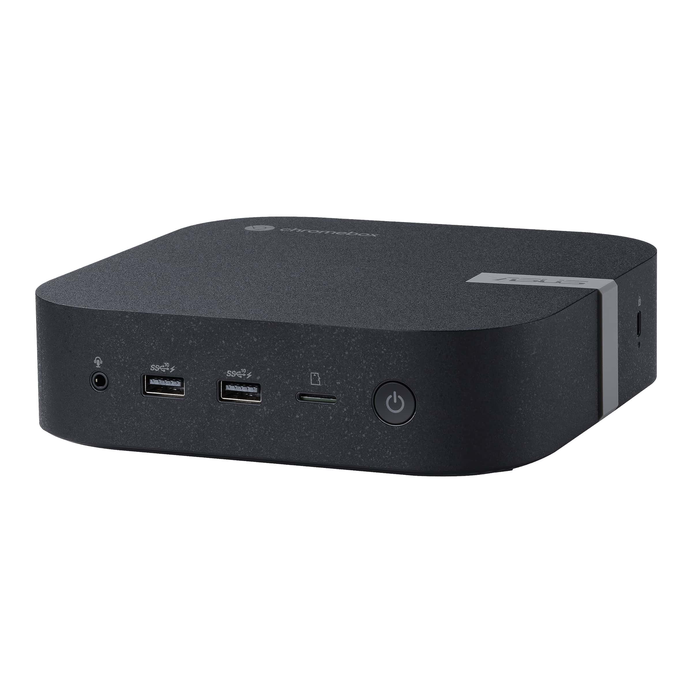 ASUS Chromebox CHROMEBOX5-S7009UN Intel® Core™ i7 i7-1260P 16 GB DDR4-SDRAM 256 GB SSD ChromeOS Mini PC Zwart (90MS02N1-M000B0) thumbnail