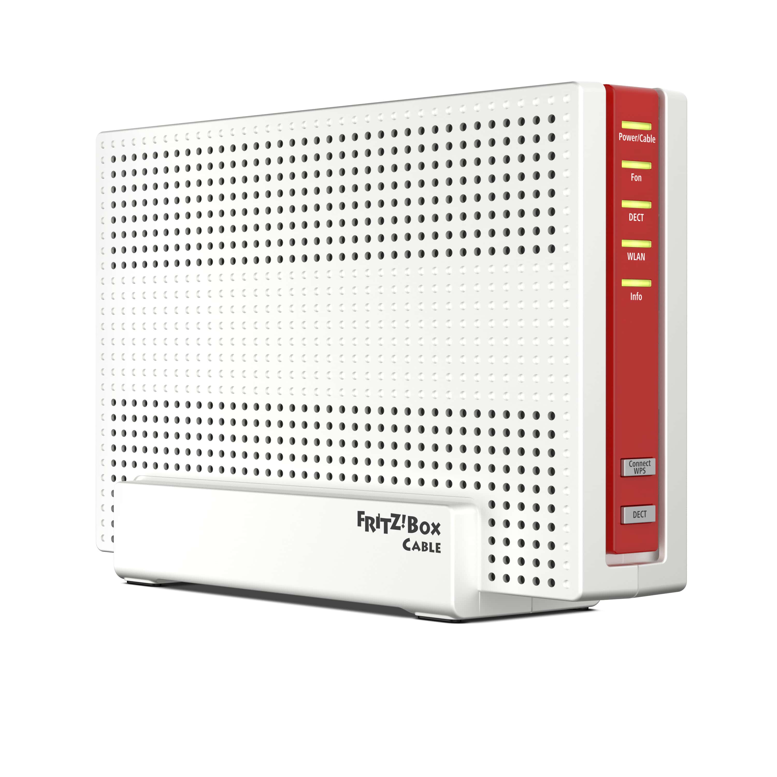 Box FRITZ! 6591 Cable Int. for Luxembourg draadloze router Gigabit Ethernet Dual-band (2.4 GHz / 5 GHz) Rood, Wit (20002857) thumbnail