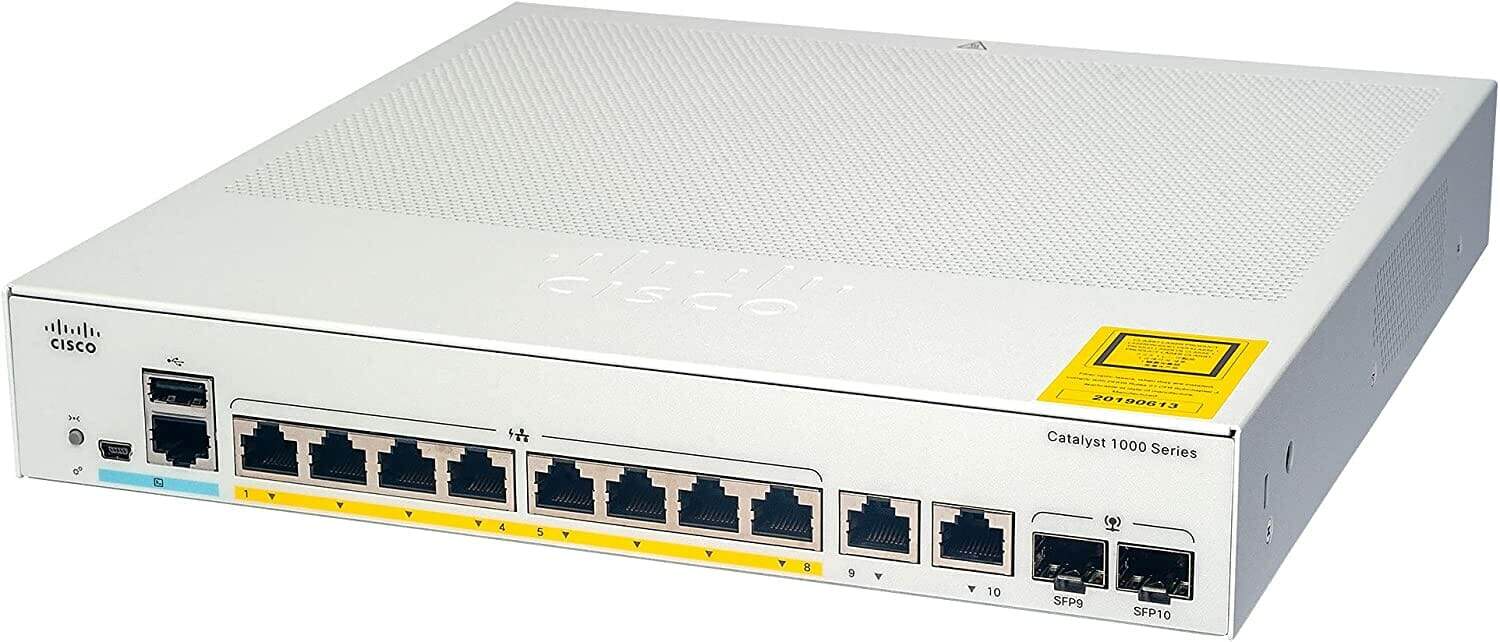 Cisco Refurb/Ctlyst1000 16portGE POE Ext PS (C1000-16P-E-2GL-RF) thumbnail