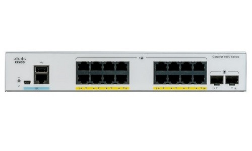Cisco Refurb/Catalyst 1000 16port GE 2x1G SFP (C1000-16T-2G-L-RF) thumbnail