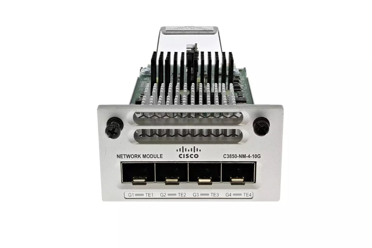 Cisco Refurb/Cat 3850 4 x 10GE Network Mod (C3850-NM-4-10G-RF) thumbnail