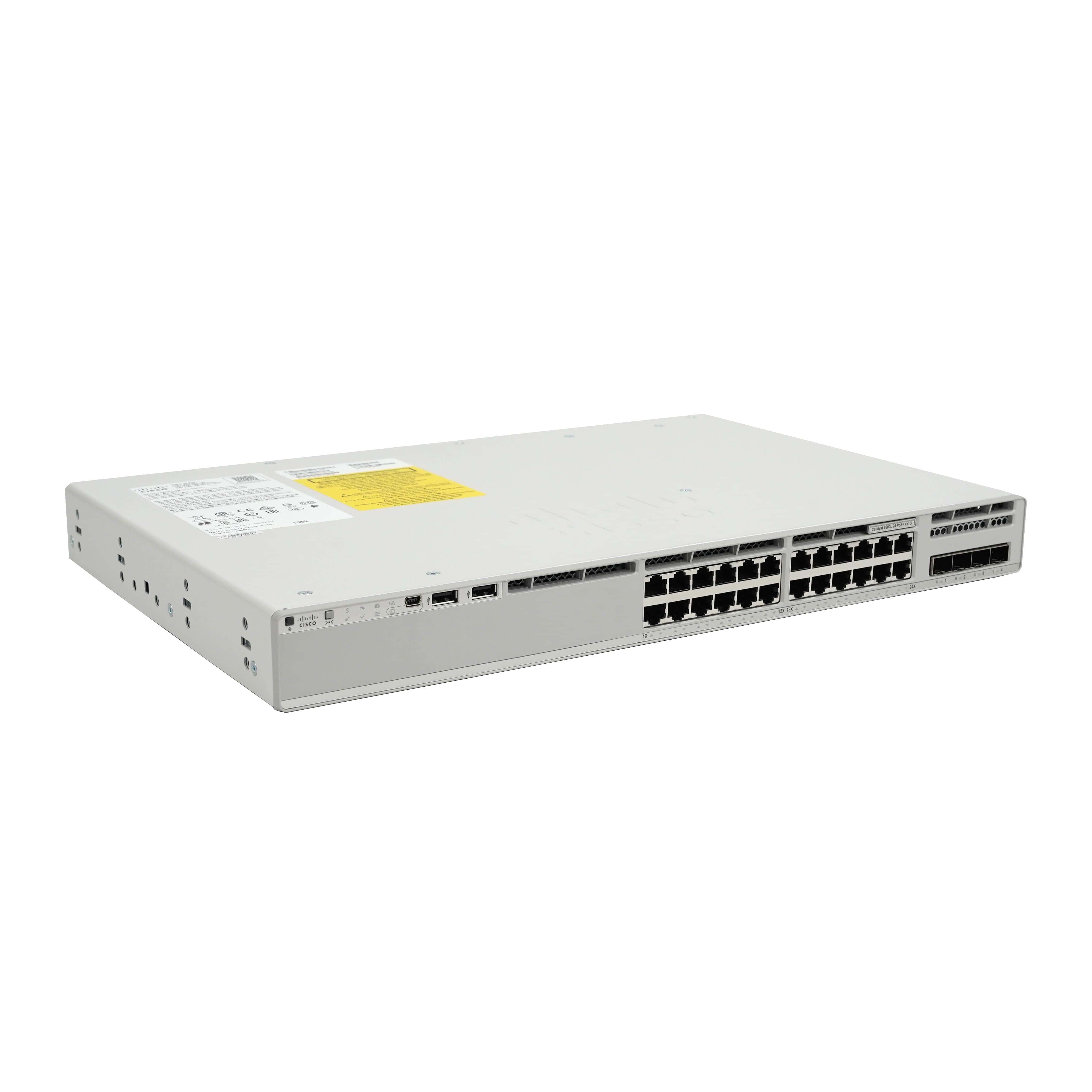 Cisco Refurb/Ctlyst9200L24P data 4x10G NWEss (C9200L-24T-4X-E-RF) thumbnail