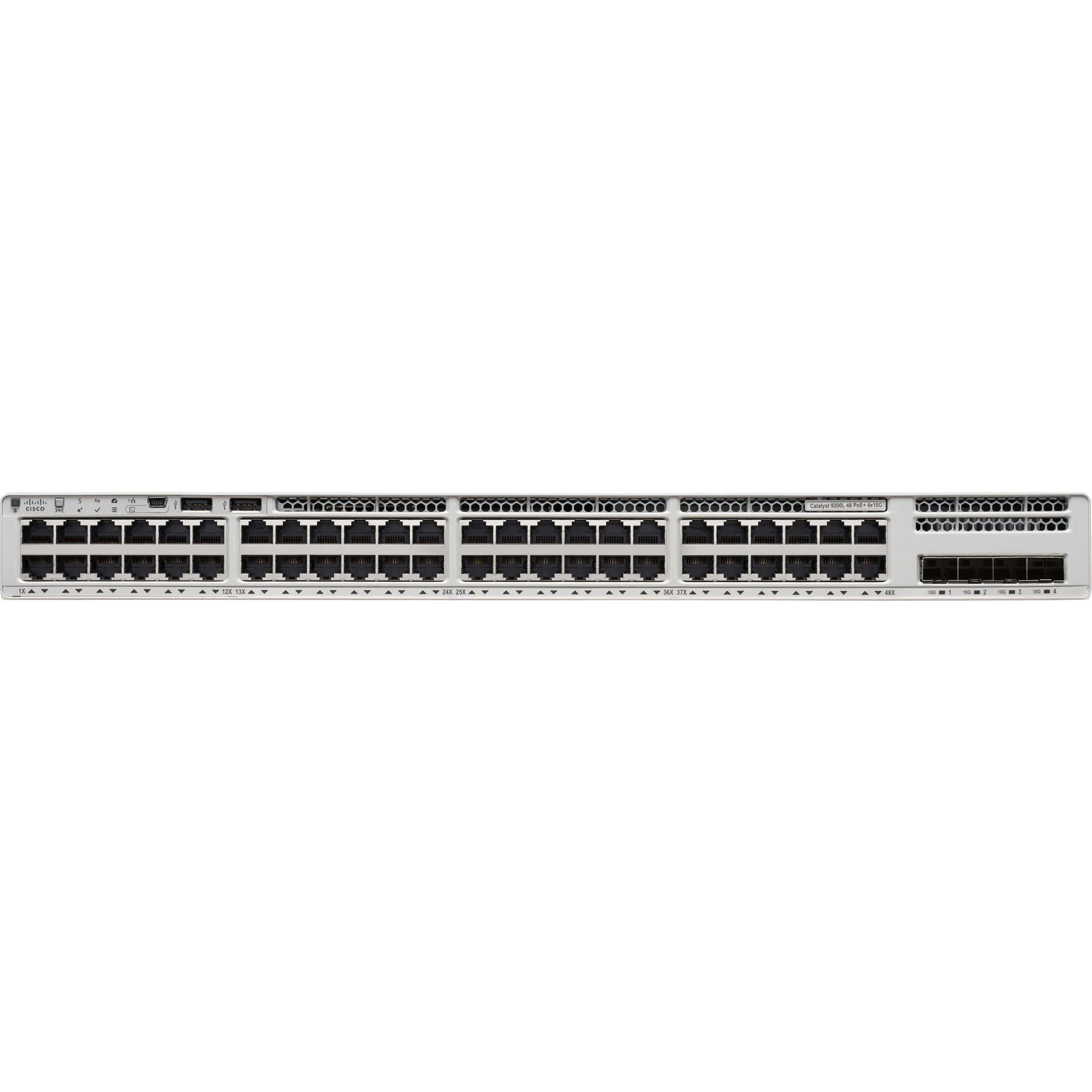 Cisco Refurb/Ctlyst9200L48-prtPoE (C9200L-48P-4X-E-RF) thumbnail