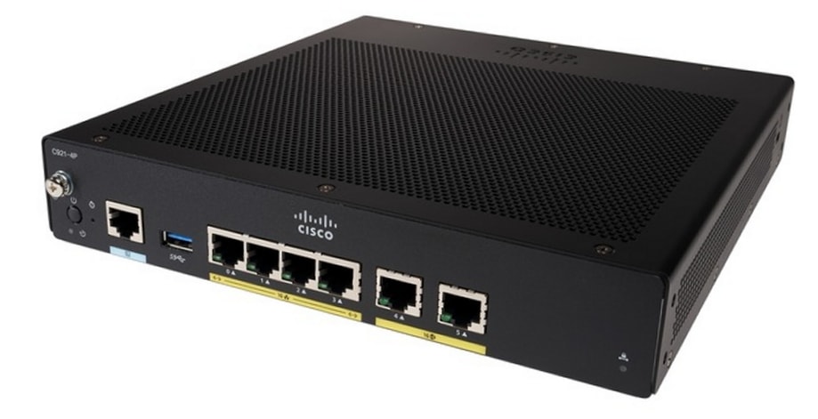 Cisco Refurb/ISR 900 Router 4G LTE/HSPA+EU (C921-4PLTEGB-RF) thumbnail