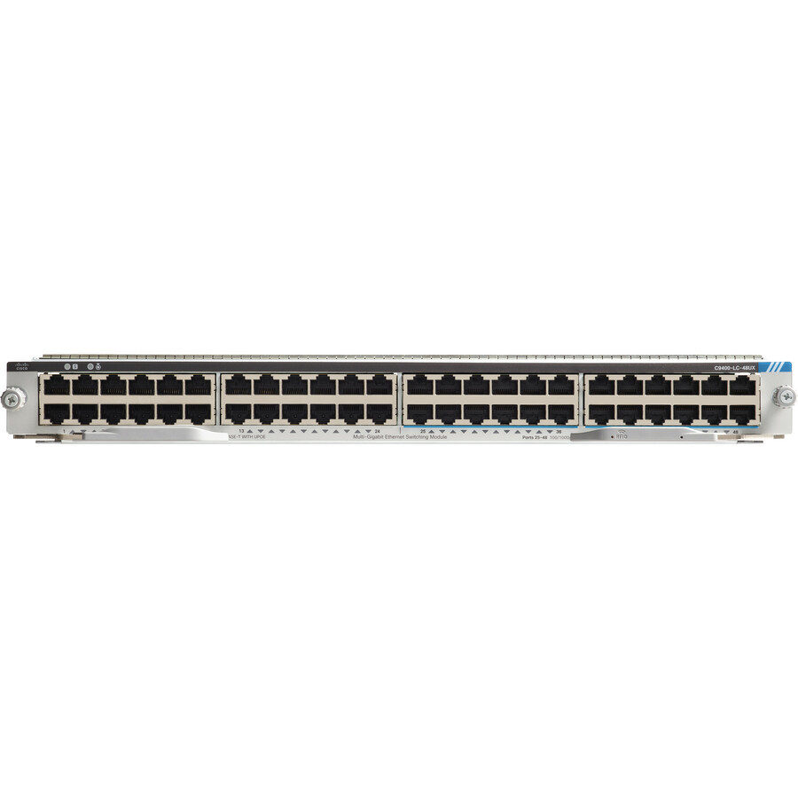 Cisco Refurb/CiscoCatlyst9400Sris48PrtUPOE 24p (C9400-LC-48UX-RF) thumbnail